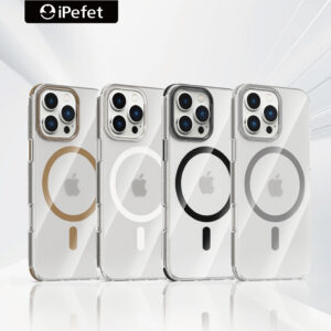 Case Clear: Magnetic Rugged Protection | Military Grade Slim Anti Yellowing Cell Phone Cases | Shockproof Scratch-Resistant Transparent Cover (Clear)